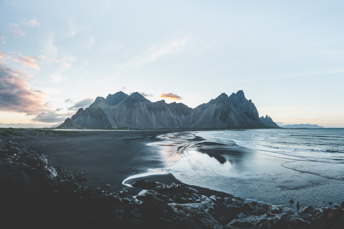 Kayaking in Iceland during summer