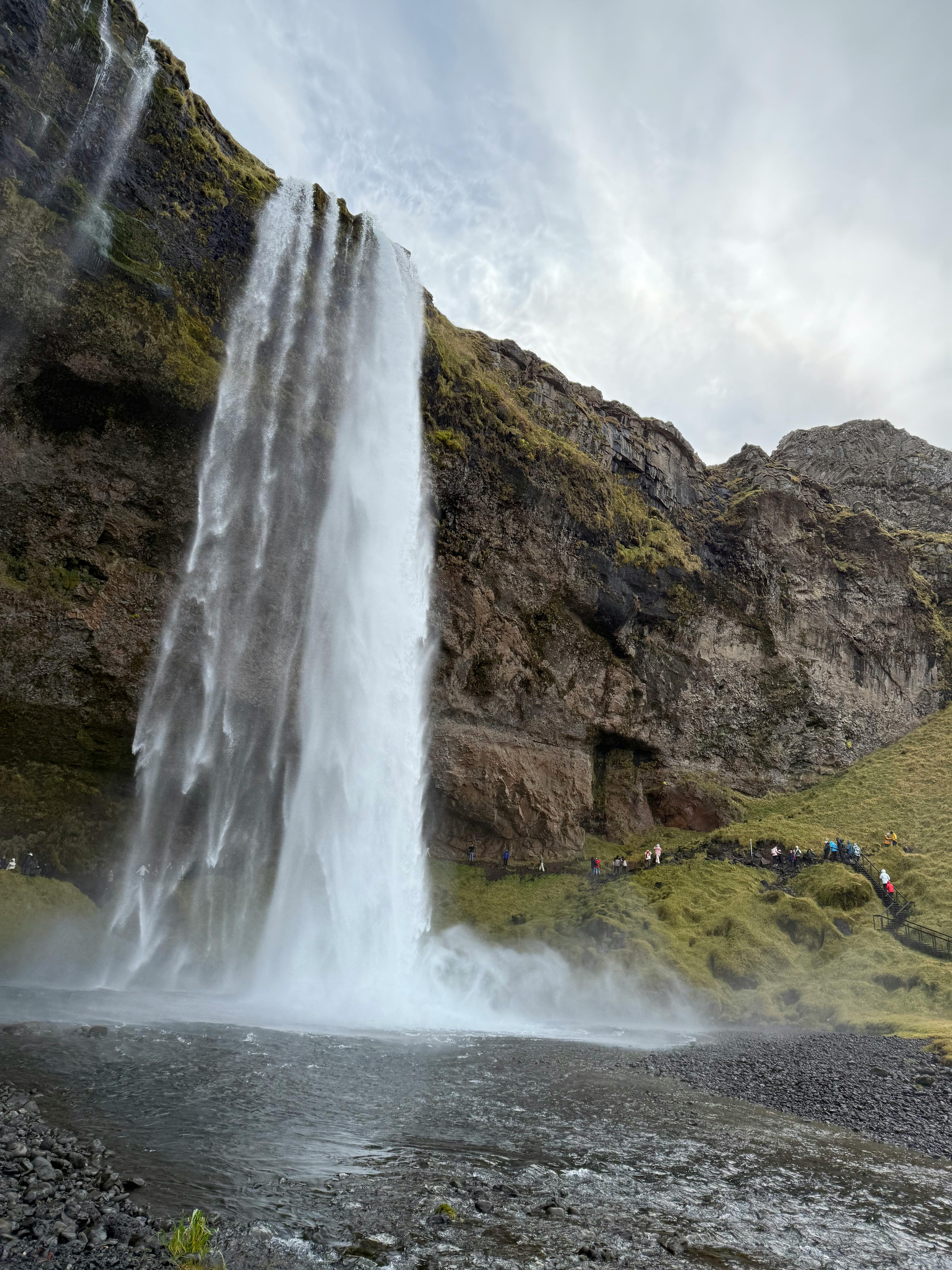 Skógafoss Waterfall on the South Coast of Iceland