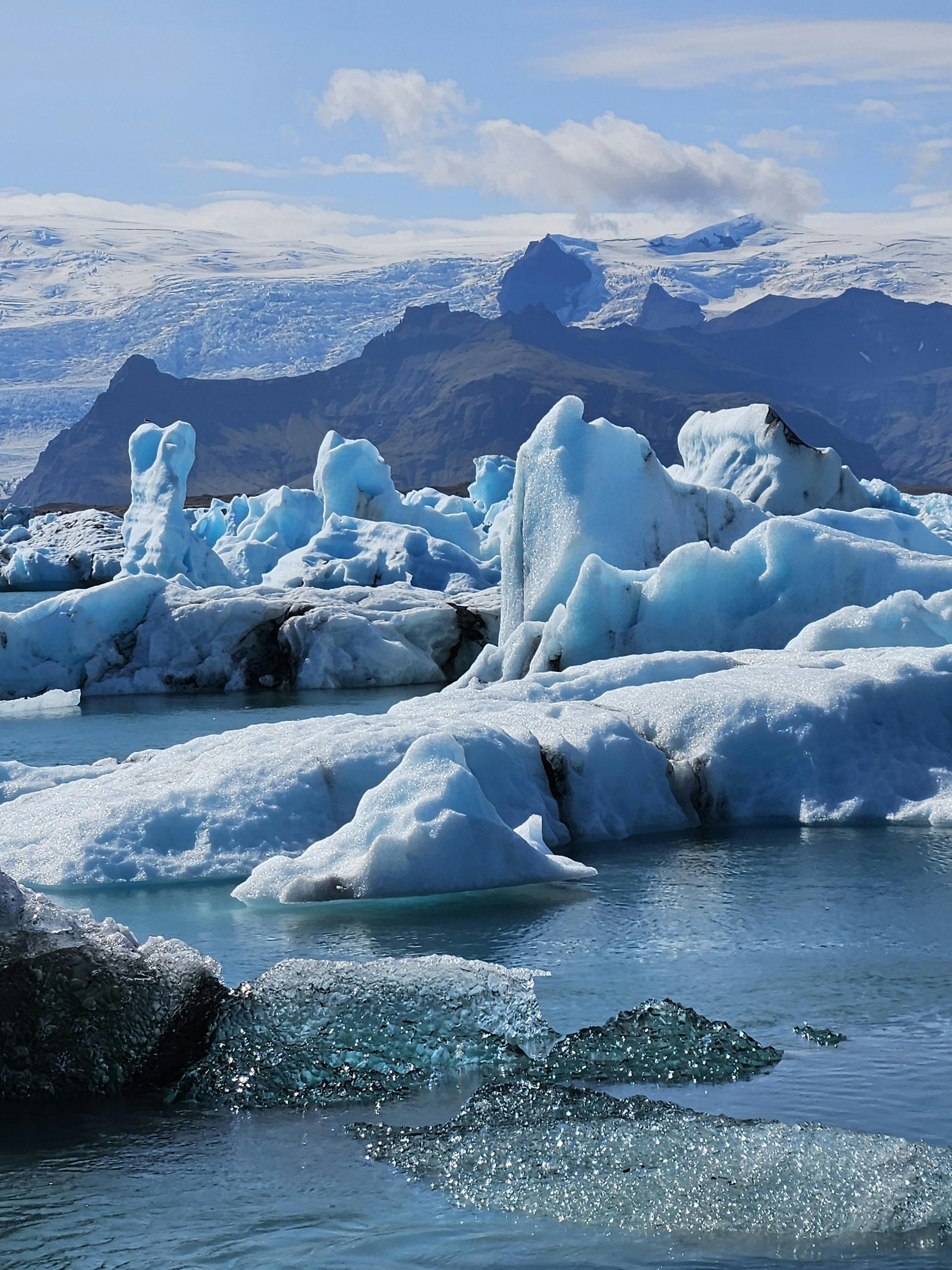 Glacier hike experience in South Iceland
